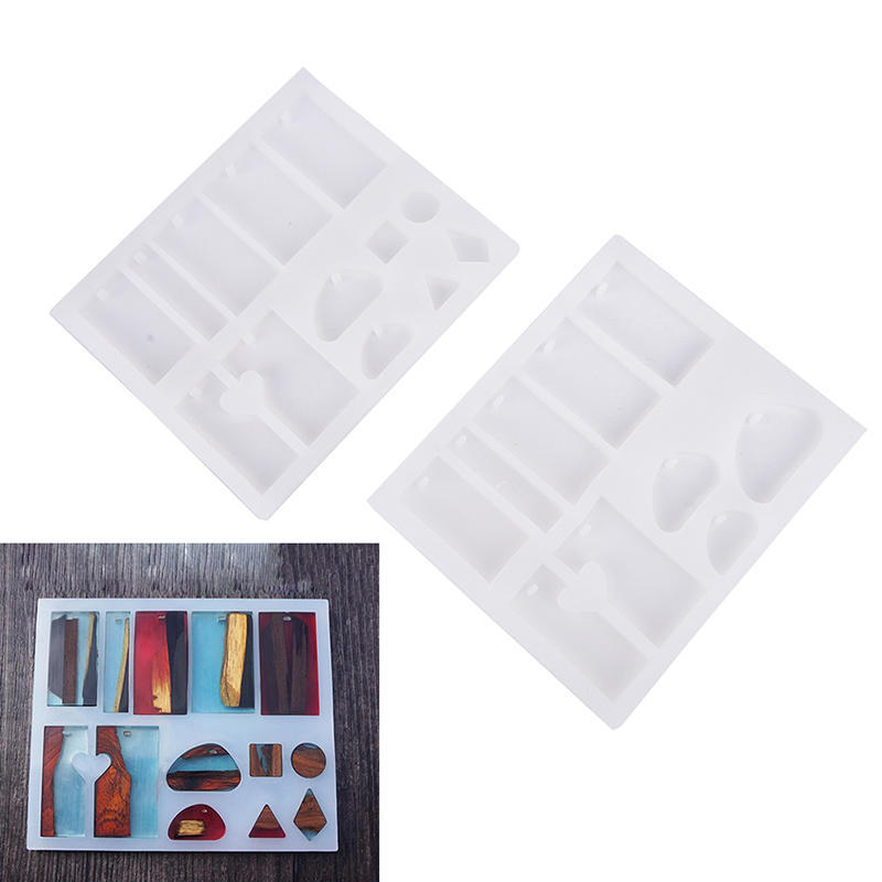Diy Silicone Mould Pendant Mould For Resin Real Flower Jewelry Making Tool