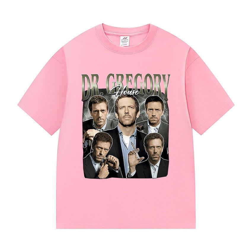 Dr Gregory House Md Vintage Graphic T Shirt Unisexs Gothic Fashion Short Sleeve Tshirts Unisex Casual 100 Cotton Tshirt Streetwear