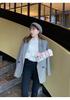 Women's Fleece-Lined Semi-High Neck Faux Mink Base Layer for Autumn/Winter
