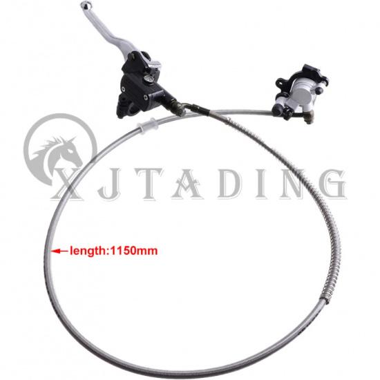 2 Stroke 47 49cc Motorcycle pocket bike Brake Front Rear Left Right Pump Master Cylinder Hydraulic Brake Hose Line Brake Caliper Rear