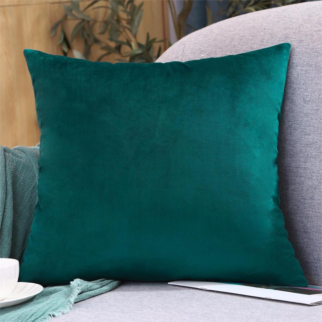 New Fashion Twill Velvet Pillow Cover Modern Simple Solid Color Pillow Home Living Room Sofa Bedroom Cushion Cover