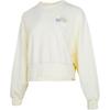 Loose Fit Crew Neck Sweatshirt Women Tops Coconut-Milk DR7837-113