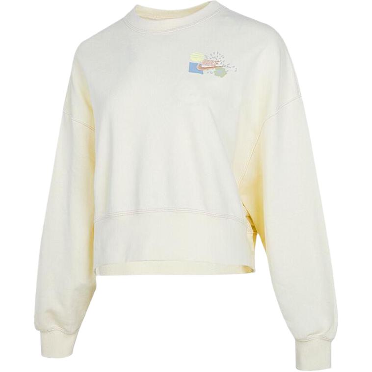 Nike Sweatshirt Women s Coconut Milk DR7837-113 XL