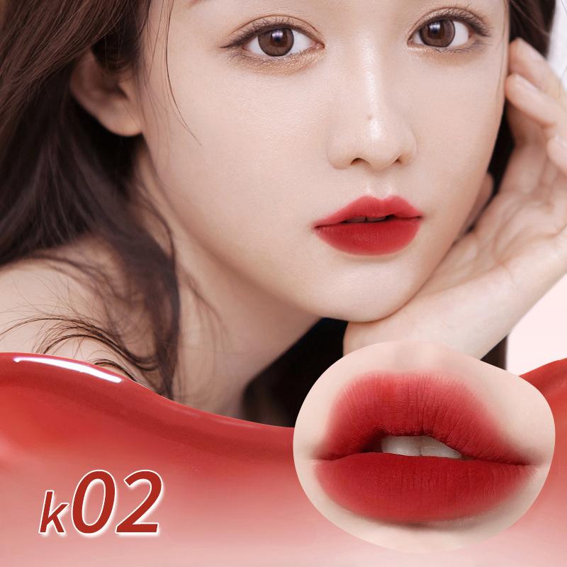 Glazura pentru buze mată înghețată, ruj mat catifelat, fără machiaj, albire, luciu de buze aerisit