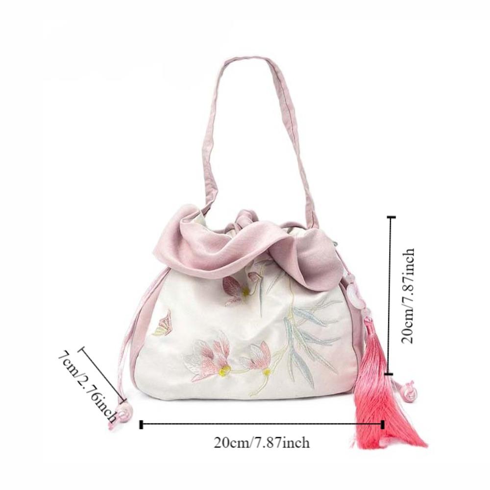 New Chinese Style Embroidery Crossbody Bag Handbag Small Messenger Bag  Women