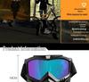 Retro Motorcycle Mask Goggles for Men and Women - Ideal for Off-Road Riding and Skiing