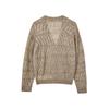 LESS 2024 Autumn V-Neck Cardigan Sweater
