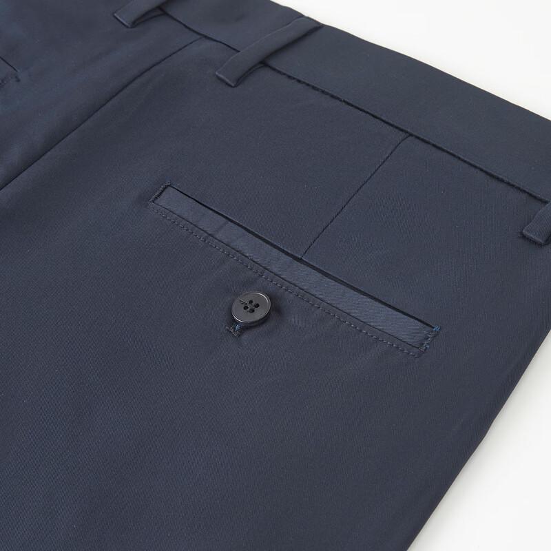 Judger Men's Tencel Cotton Blend Stretch Business Casual Trousers