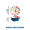 Handle Cartoon Ceramic Bowl, Two Ear Baking Tray, Noodle Bowl, Salad, Dessert, Appetizer, Family Breakfast Bowl,kitchen Utensils