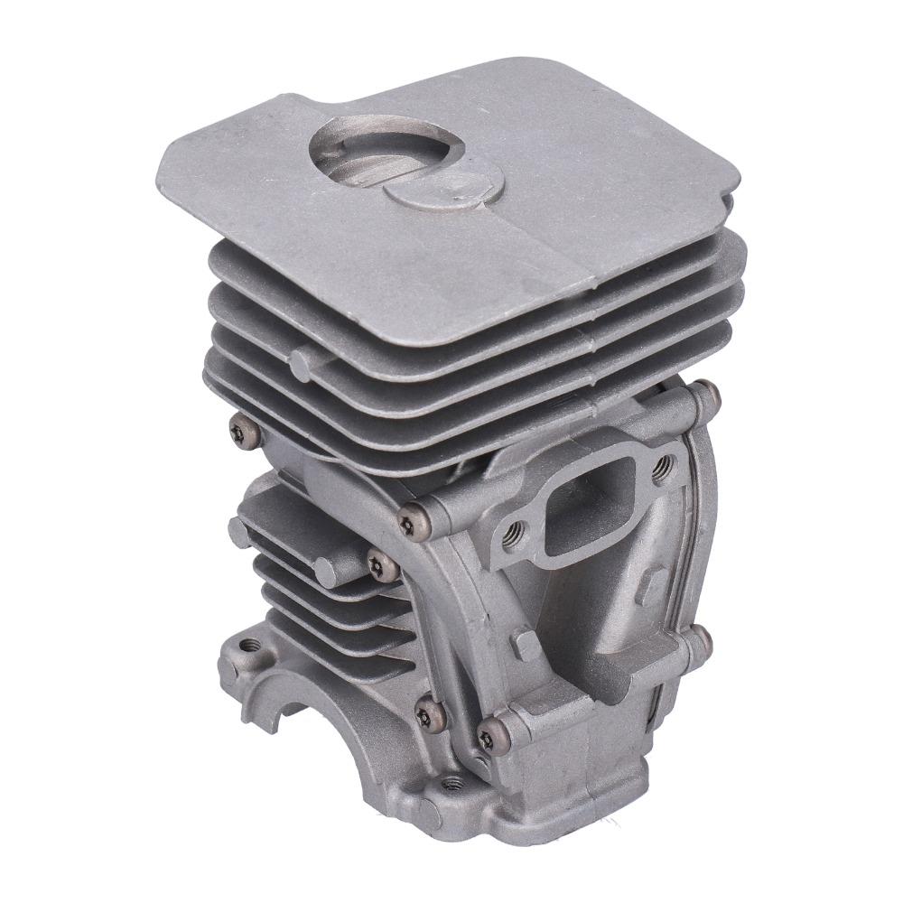 Durable Grey Cylinder Piston Kit Compact Metal Circlip Kit Easy to Install Chainsaw Cylinder Kit for HUSQVARNA 435 435E 440 440E
