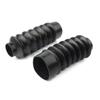 2PCS Motorcycle 39mm Fork Covers Front Rubber Gaiters Gators Shock Boots For Harley Davidson Sportster XL883 XL1200 FXD