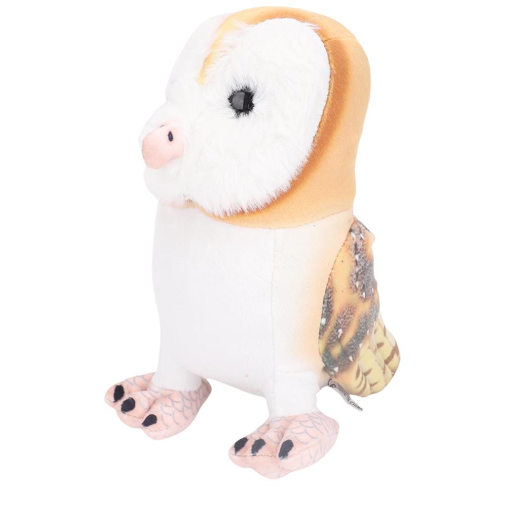 9,84 palce Plyšová vycpaná sova Roztomilá Realistická Dekorativní Měkká Plyšová Hračka Sova pro Dekoraci Dětského Pokoje