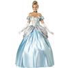 Halloween Cosplay Cinderella Uniform, Big Blue Princess Costume, Party Costume