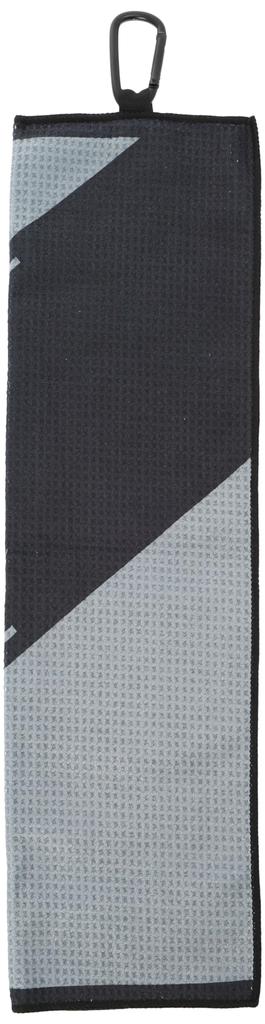 PUMA Golf Bright One Size Men's Tri-Fold Towel, White/High Rise, 054338,