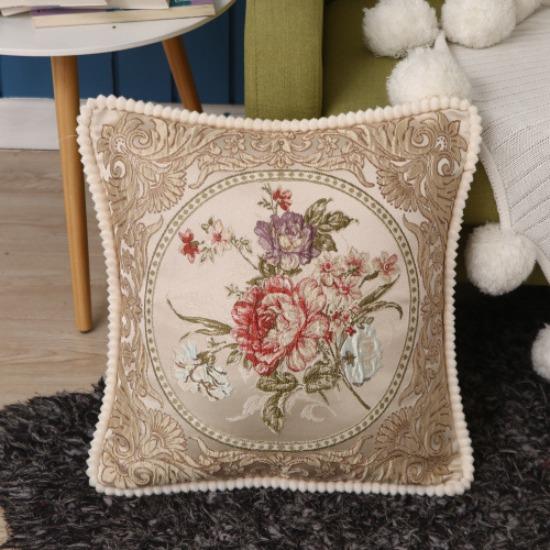 Jacquard High Precision Bedside Cushion Soft Covered Cushion Large Backrest Nordic