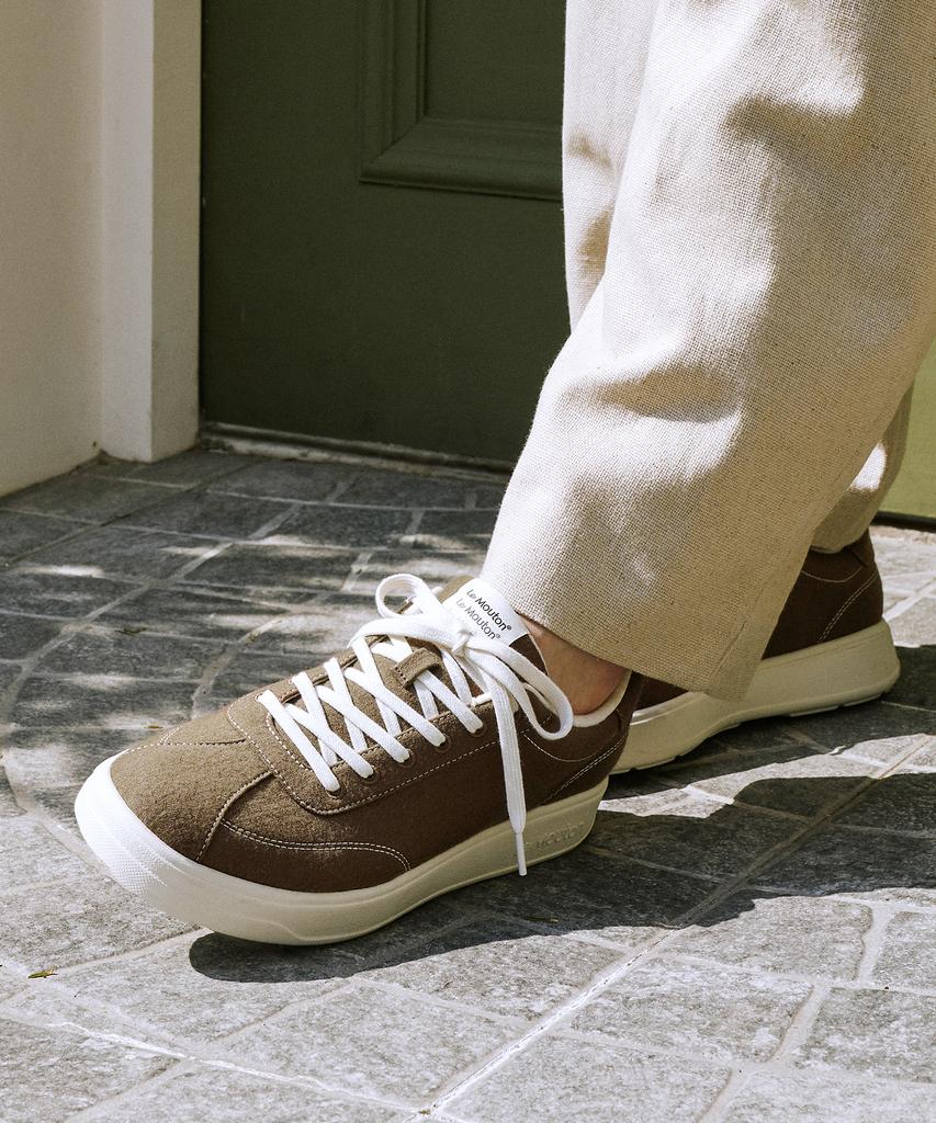 Lemouton Up Comfortable Merino Wool Sneakers (Type B)