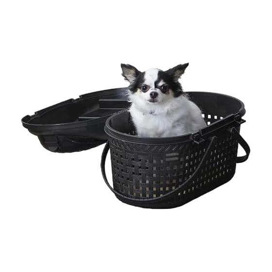 Iris Ohyama Mesh Pet Carrier MPC-450 Brown