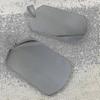 Stainless Steel Dog Tag 50pcs Blank Military Pet Pendant DIY Jewelry Mirror Polished