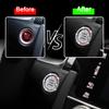 TOMALL Engine Start Button Rhinestone Car Engine Button Cover Button