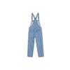 Levis Solid Color Straight-Leg Loose Overalls Women Bottoms Blue 85315-0016
