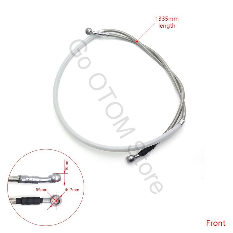 OTOM Motorcycle Hydraulic Oil Pipe Front Rear Brake Hose For KTM HUSQVARNA HUSABERG GASGAS SX SXF EXC EXCF XC FC FE TC TE MC MCF