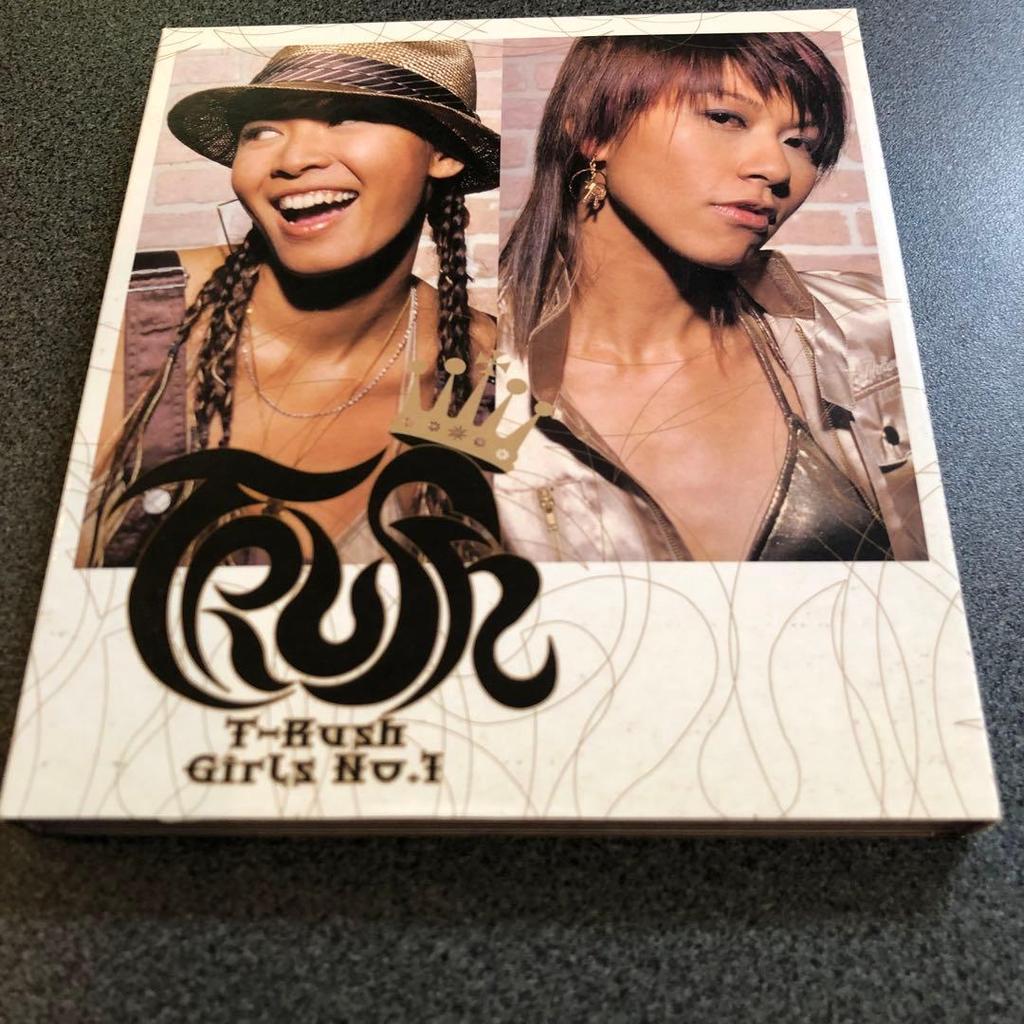 [USED] Taiwan Official Edition T-RUSH Girls No.1 CD+VCD