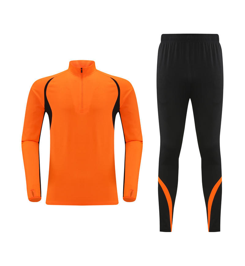 Football Suit Boys And Girls Autumn And Winter Suit Training Clothing Team Uniform Football Jersey Quick Drying Casual