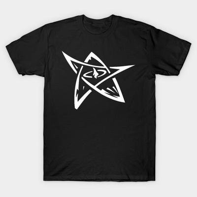 Asian Size Cotton Unisex Tshirt Print T-shirt The Elder Sign - Lovecraft 30 Coins Arcane Sigil T-shirt No-Cut Print Regular Fit