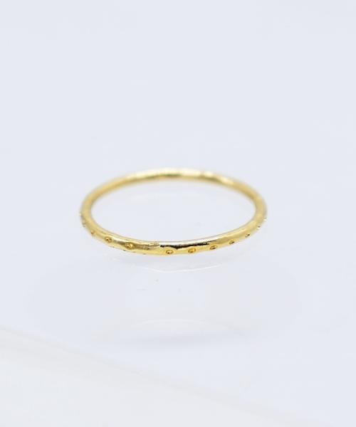 Bonbeau Amber Layered Ring Unique Layered Silver Ring (Type A)