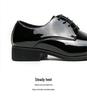 Chaussures Homme Grande Taille Vertes Brogues à Lacets Bout Pointu Basse en Cuir