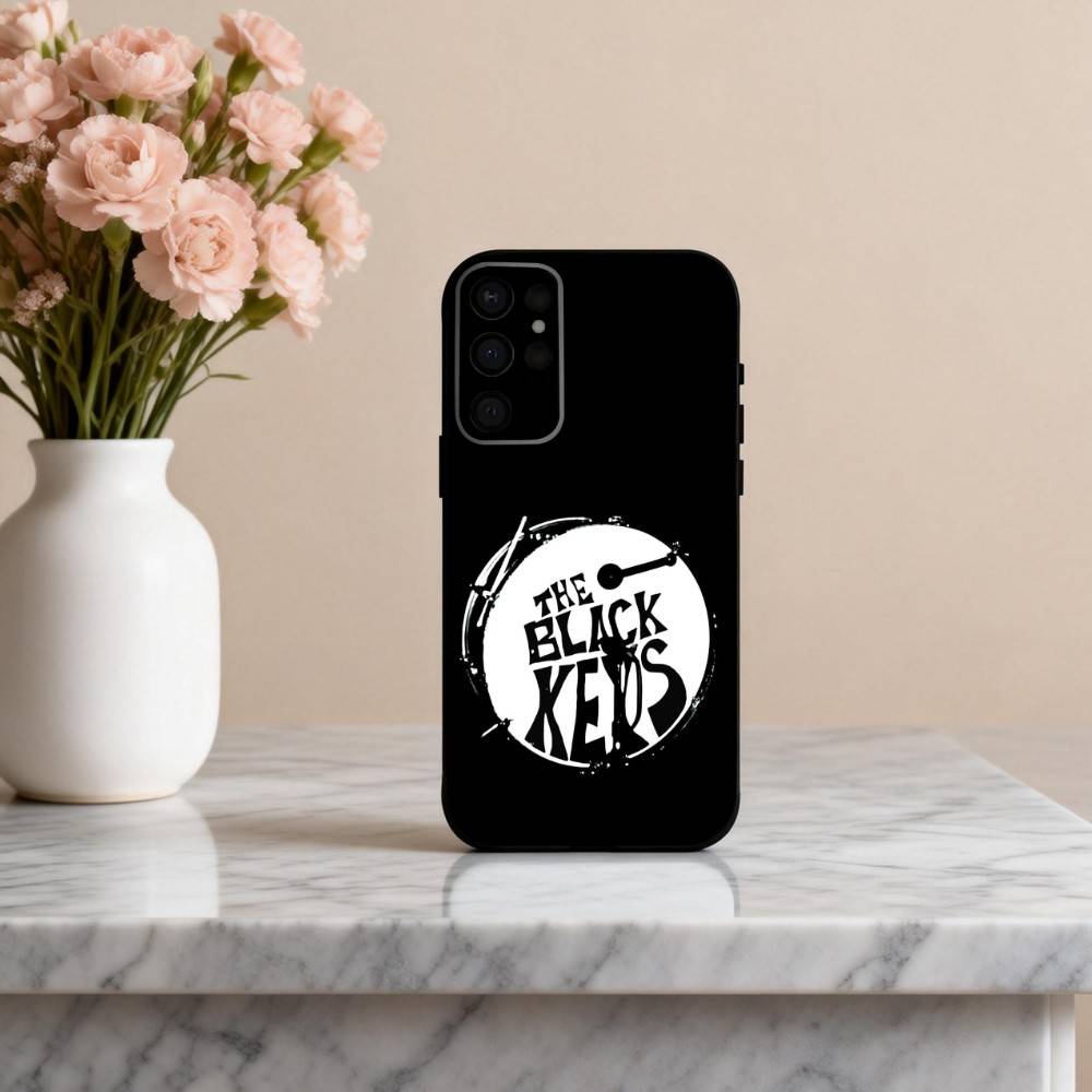 

COOL The B-Black KeyS Bnd Phone Case For Samsung S25,S24,S21,S22,S23,S30,Ultra,S20,Plus,Others Soft Black Cover Samsung S25ULTRA
