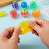 8 Stück Simulierte Frucht Quetschspielzeug Set Perlengefüllte Stressabbau Spielzeug für Kinder Erwachsene Halloween Weihnachtsfeier Mitgebsel