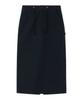 LEE String Midi Skirt Black