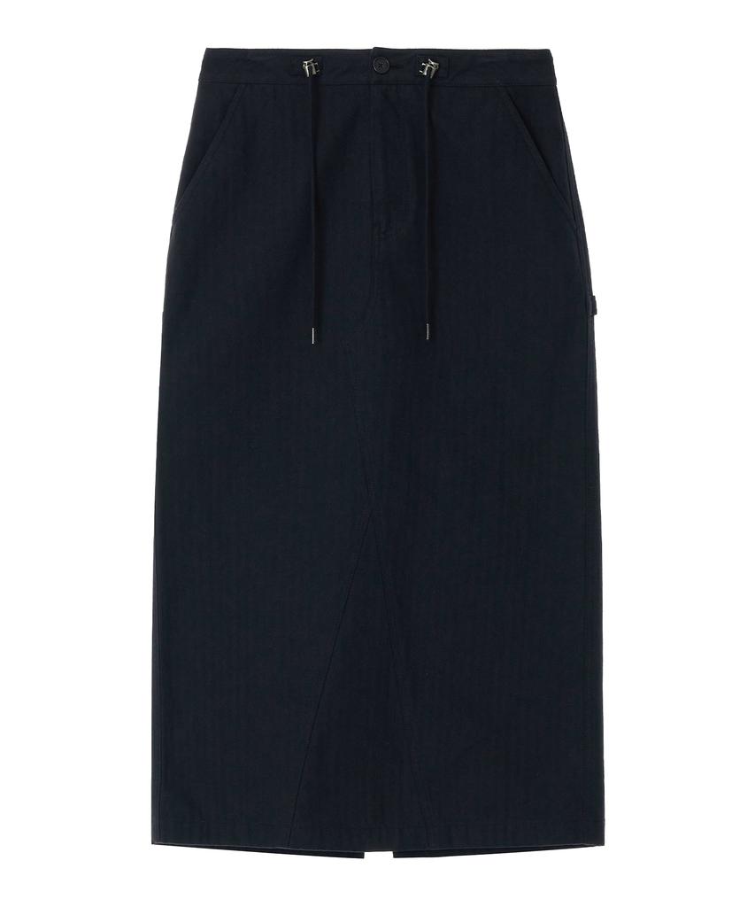 LEE String Midi Skirt Black