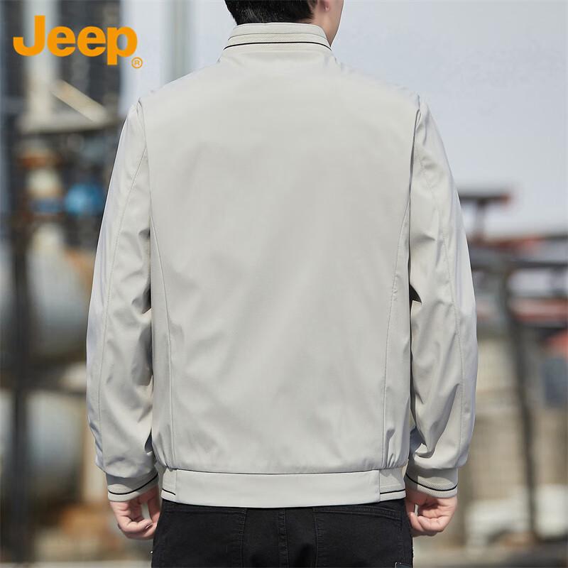 Jeep Men's Casual Stand Collar Jacket