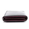 [Revetta] Stingray Leather Long Wallet, Wine Red Interior, YKK Zipper, Galusha (Stingray) Leather, Black, Men's & Women's, Genuine Leather [192stw-2]