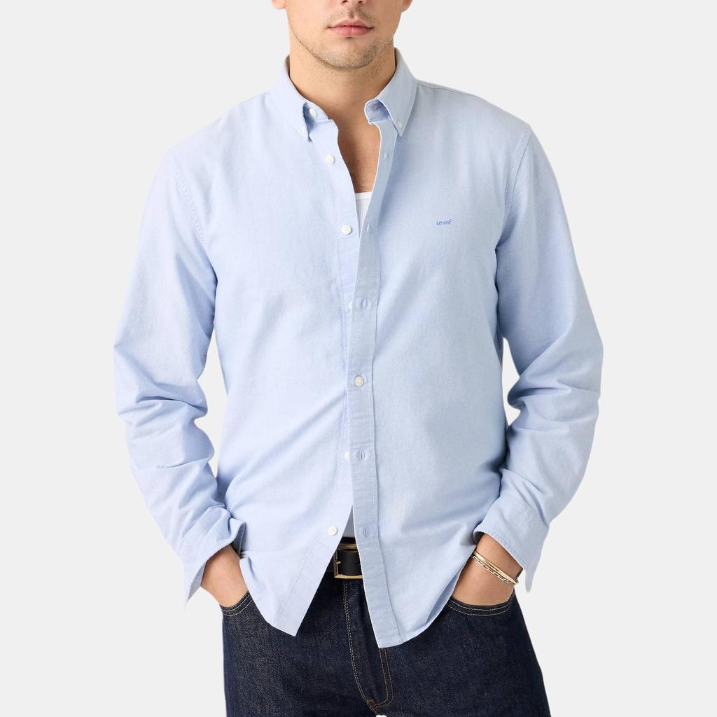 Levis Casual Loose Comfortable Simple Button Long Sleeve Shirt Men shirts A7210-0050