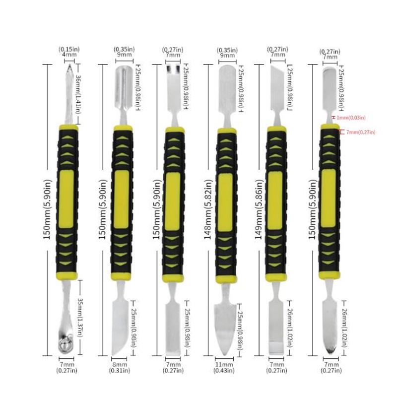 

Закаленный коготь-гвоздь, двухсторонний лом, 6-в-1, разборка, рамка экрана аккумулятора, плоский лом, инструмент для ремонта литья под давлением Pack of 1