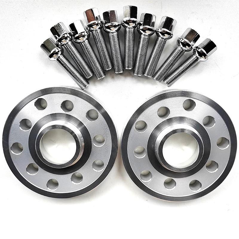 Modification Accessories 10mm PCD 5x100 &5x112 CB 57.1 Car Wheel spacer adapter for VW Golf/Bora/Polo/Jetta with 10pcs lug bolts