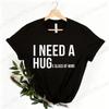 Trendy Women's T-Shirt I Need A Huge Glass of Wine Print Short Sleeve T Shirt Funny Drinking Clothing Tops Best Friend Tee Gifts