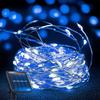 Solar String Fairy Light  Solar Festoon Xmas LED  Lamp with 8 Mode  for Balcony Garden Patio Wedding Christmas Tree Decoration
