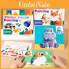 Puzzle Autocollant Animal 3D Jouet Éducatif Pour Enfants Apprentissage et Amusant à Faire Soi-Même