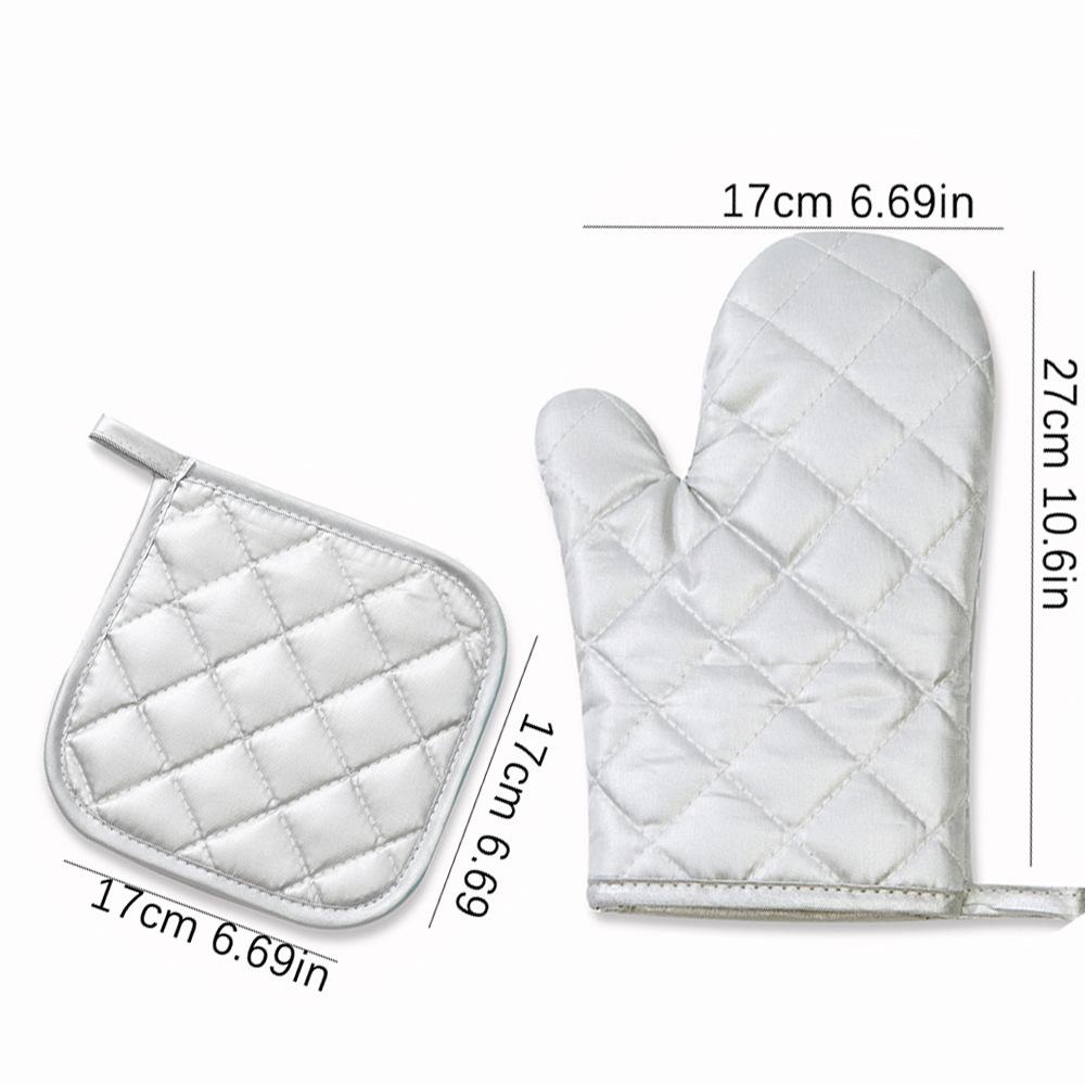 

Домашние прихватки для духовки, утолщенные изолированные прихватки для микроволновой печи, кухонные принадлежности для выпечки, набор, устойчивый к высоким температурам