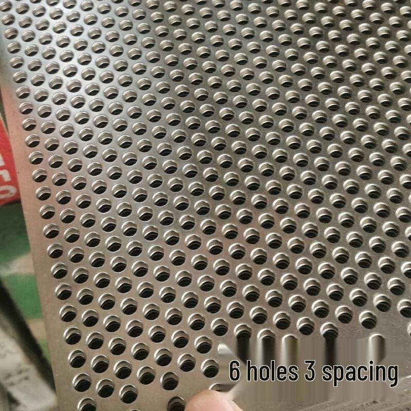 Aokewen Perforated Manganese Steel Vibrating Screen Plate 1м x 2м/толщиной 1,0 мм