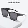 TR Polarized Square Sunglasses for Men and Women - Anti-UV High-End Fashion
