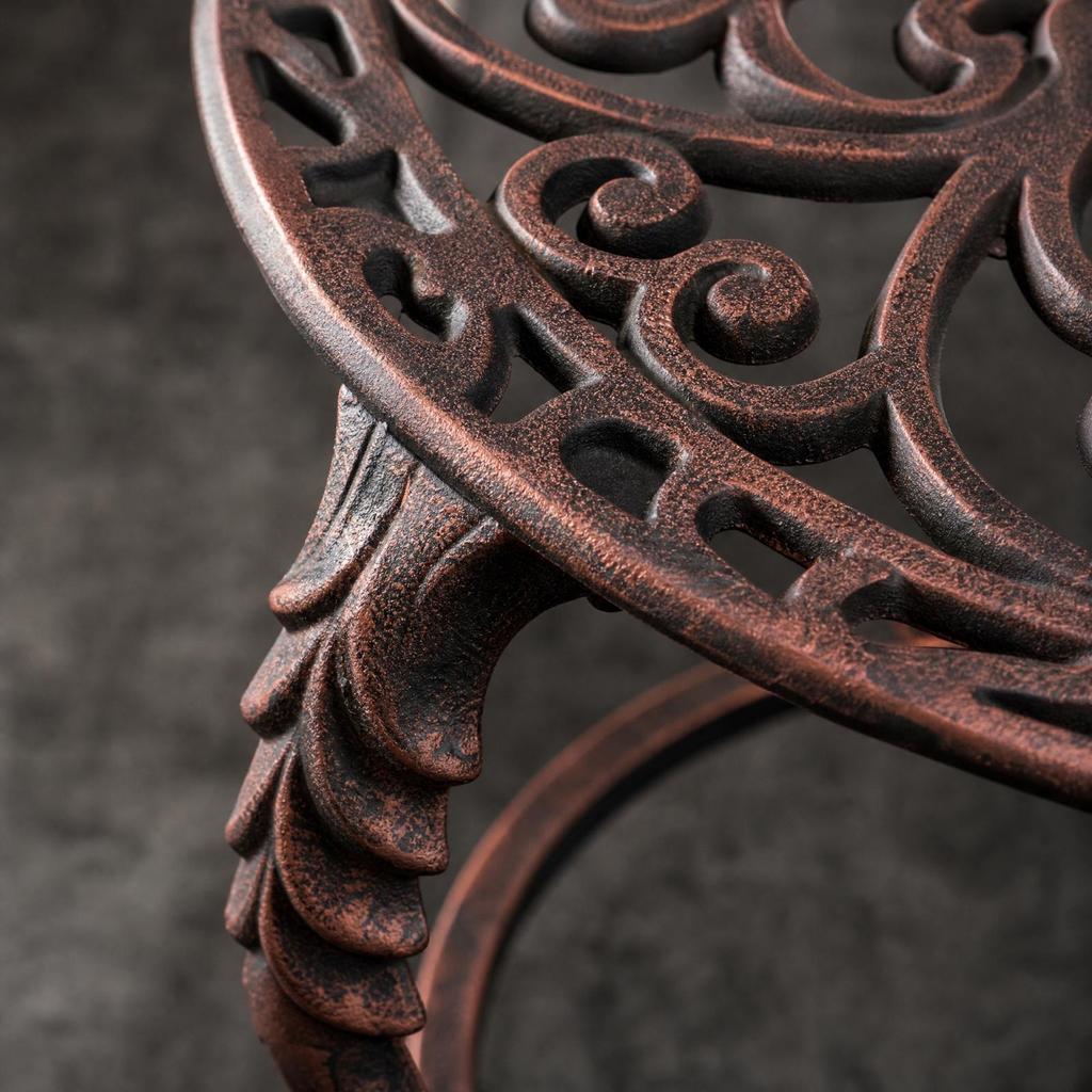 Vintage-Inspired Iron Plant Stand Indoor Outdoor for Living Room, Entryway