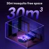 Foldable Electric Mosquito Killer Racket - 3000V Bug Zapper with UV Light USB Rechargeable Fly Swatter Insect Trap