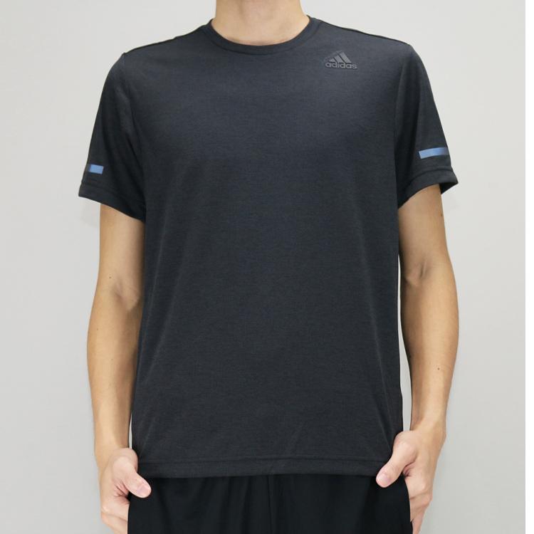 Adidas Running Sports Short Sleeve T-Shirt Men Tops Black EI6390
