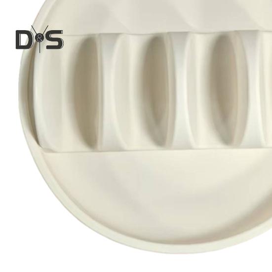 Silikonové talíře na držení taco Velkokapacitní stojan na taco s přihrádkami Bez BPA Protiskluzové stojany na talíře na tortilly Servírovací tác na taco pro rodinu Mexické taco