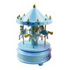 Carillon a giostra, decorazione per torta, regalo di compleanno per bambini, giocattoli, ornamento romantico per il desktop, decorazioni natalizie per la casa